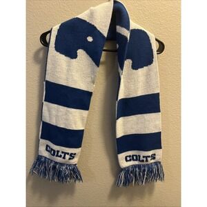 Indianapolis Colts Blue Knit Soft Scarf 60" x 7.5 Blue